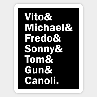 Funny Names x Godfather Sticker